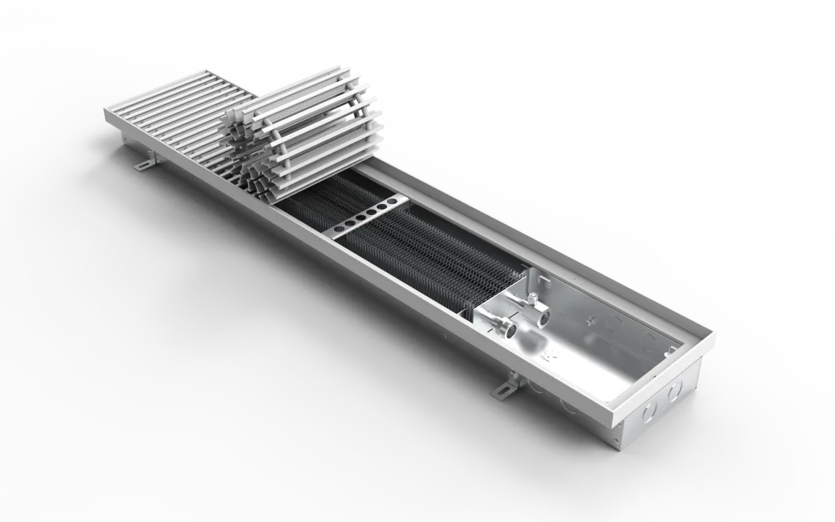 VITRON Конвектор внутрипольный водяной ВК.075.200.2ТГ (ВИТРОН) VITRON Конвектор внутрипольный водяной ВК.075.200.2ТГ (ВИТРОН)