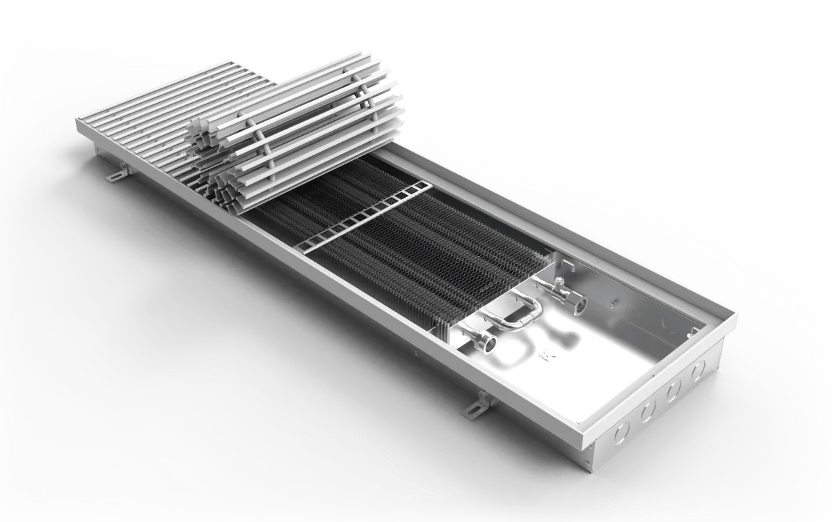 VITRON Конвекторы отопления водяные в пол ВК.75.300.4ТГ (ВИТРОН) VITRON Конвекторы отопления водяные в пол ВК.75.300.4ТГ (ВИТРОН)